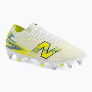 Buty piłkarskie New Balance Furon Pro V9 SG white/alkaline green