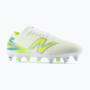 Buty piłkarskie New Balance Furon Pro V9 SG white/alkaline green