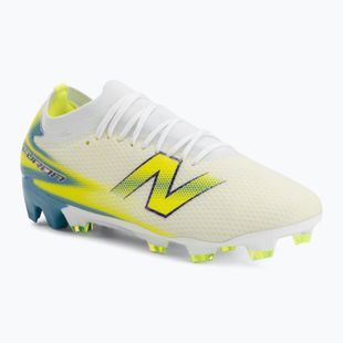 Buty piłkarskie New Balance Furon Team V9 FG white/alkaline green