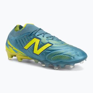 Buty piłkarskie New Balance Tekela Elite Low V5 FG metallic blue/alkaline green/team navy