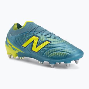Buty piłkarskie New Balance Tekela Elite Low V5 SG metallic blue/alkaline green/team navy