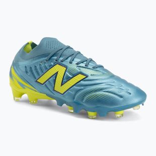 Buty piłkarskie New Balance Tekela Pro Low V5 FG metallic blue/alkaline green/Team Navy