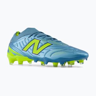 Buty piłkarskie New Balance Tekela Pro Low V5 FG metallic blue/alkaline green/Team Navy