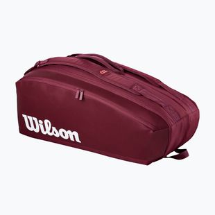 Torba tenisowa Wilson Defyer Racket Bag 9Pk V1 red