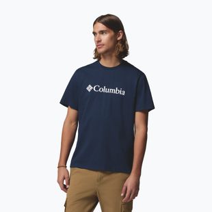 Koszulka męska Columbia CSC Basic Logo Tee collegiate navy/gem columbia