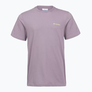 Koszulka męska Columbia CSC Basic Logo Back Tee shale purple/linework c badge