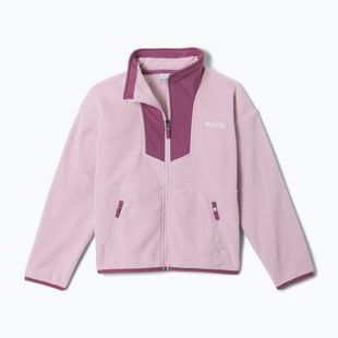 Bluza polarowa dziecięca Columbia Sequoia Grove Full Zip Fleece mineral pink/antique mauve