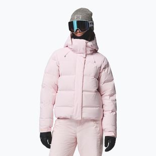 Kurtka narciarska damska Columbia Roffe Ridge Down Heat Seal powder pink