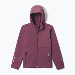 Kurtka softshell dziecięca Columbia Ascender Hooded Softshell antique mauve