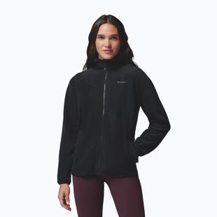 Bluza polarowa damska Columbia Pacific Arch 200 Hooded Full Zip Fleece Black