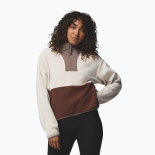 Bluza polarowa damska Columbia Sequoia Grove II Half Zip Fleece dark stone/tobacco/iron