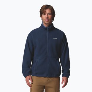 Bluza polarowa męska Columbia Timber Crest MTR Fleece Full Zip collegiate navy