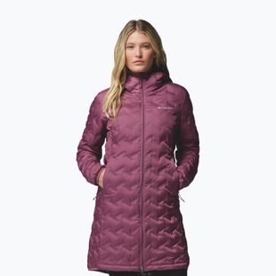 Kurtka puchowa damska Columbia Delta Ridge II Long Down antique mauve