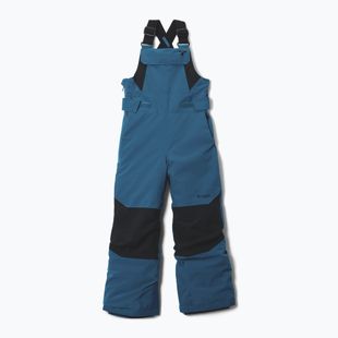 Spodnie narciarskie dziecięce Columbia Holcomb Grove Bib phoenix blue/black