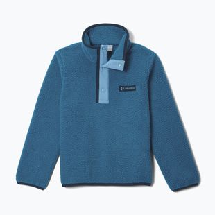 Bluza polarowa dziecięca Columbia Halvetia II Half Snap Fleece phoenix blue/rainy day