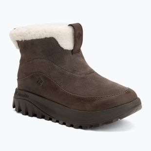 Śniegowce damskie Columbia Snowtrot Ease mud/cordovan