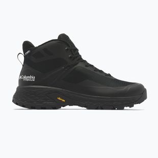 Buty trekkingowe męskie Columbia Tellurix Titanum Outdry Mid black/black