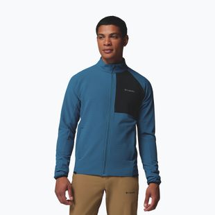 Bluza polarowa męska Columbia Superior Summit Grid Full Zip phoenix blue