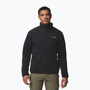 Bluza polarowa męska Columbia Sequoia Grove II Full Zip Fleece black