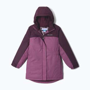 Kurtka narciarska dziecięca Columbia Hikebound II Long Insulated antique mauve/moonvista