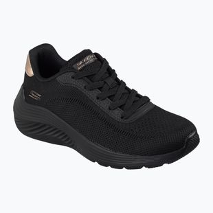 Buty damskie SKECHERS Bobs Squad Waves Current Look black