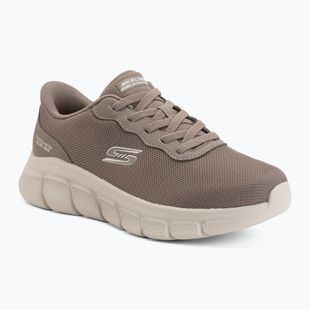 Buty męskie SKECHERS Bobs B Flex Glacial Edge brown