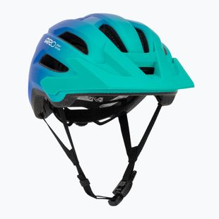 Kask rowerowy dziecięcy Giro Fixture II matte aqua green/blue jewel fade
