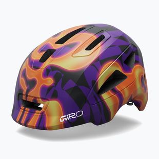Kask rowerowy dziecięcy Giro Scamp II matte purple lava