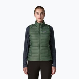 Bezrękawnik damski Patagonia Down Sweater canopy green