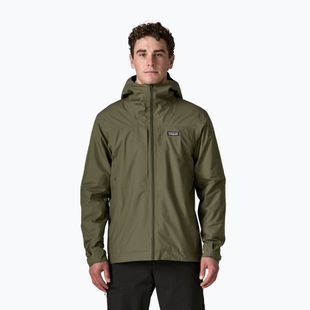 Kurtka przeciwdeszczowa męska Patagonia Insulated Boulder Fork Rain basin green