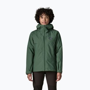 Kurtka przeciwdeszczowa damska Patagonia Insulated Boulder Fork Rain canopy green