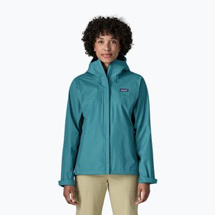 Kurtka przeciwdeszczowa damska Patagonia Torrentshell 3L Rain glacial glue