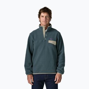 Bluza polarowa męska Patagonia Lightweight Synchilla Snap-T Pullover summit blue