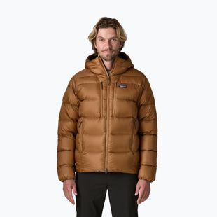 Kurtka puchowa męska Patagonia Fitz Roy Down Hoody deer brown