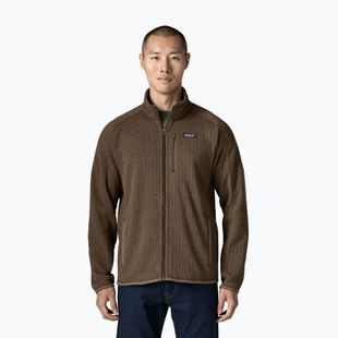 Bluza trekkingowa męska Patagonia Better Sweater Fleece marlow brown rib knit