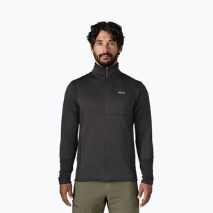 Bluza polarowa męska Patagonia R1 black w/black