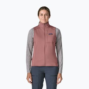 Bezrękawnik damski Patagonia R1 moonrise taupe