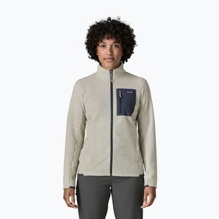 Bluza polarowa damska Patagonia R1 Air birch white