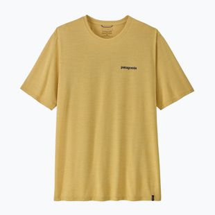 Koszulka męska Patagonia Capilene Cool Daily Boardshort Logo limestone yellow - light limestone yellow x-dye