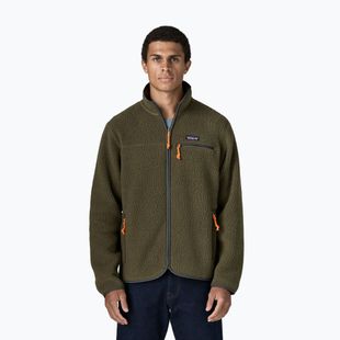Bluza polarowa męska Patagonia Retro Pile basin green
