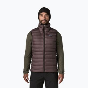 Bezrękawnik męski Patagonia Down Sweater den brown