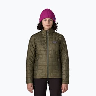 Kurtka ocieplana damska Patagonia Nano Puff basin green