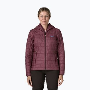 Kurtka ocieplana damska Patagonia Nano Puff Hoody berry fig
