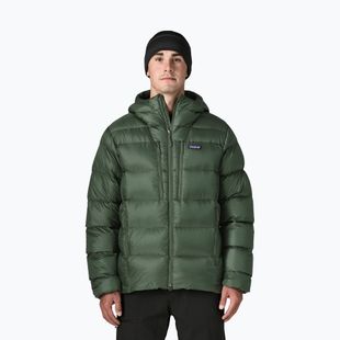 Kurtka puchowa męska Patagonia Fitz Roy Down Hoody canopy green