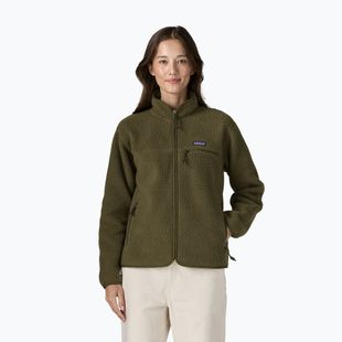 Bluza polarowa damska Patagonia Retro Pile basin green