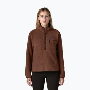 Bluza polarowa damska Patagonia Retro Pile Marsupial berm brown