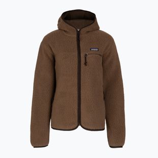 Bluza polarowa damska Patagonia Retro Pile Hoody berm brown