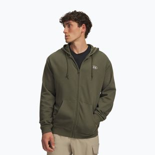 Bluza męska Under Armour Rival Fleece Full Zip marine od green/white