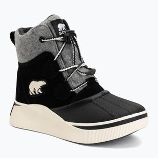 Śniegowce dziecięce Sorel Out N About IV Chillz Waterproof black/chalk
