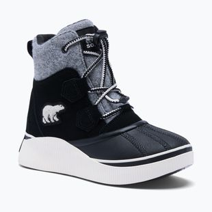 Śniegowce dziecięce Sorel Out N About IV Chillz Waterproof black/chalk